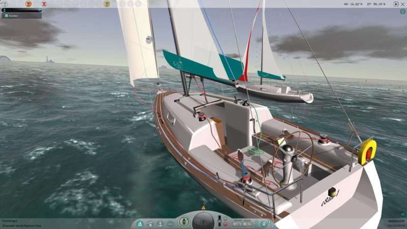 Sail simulator