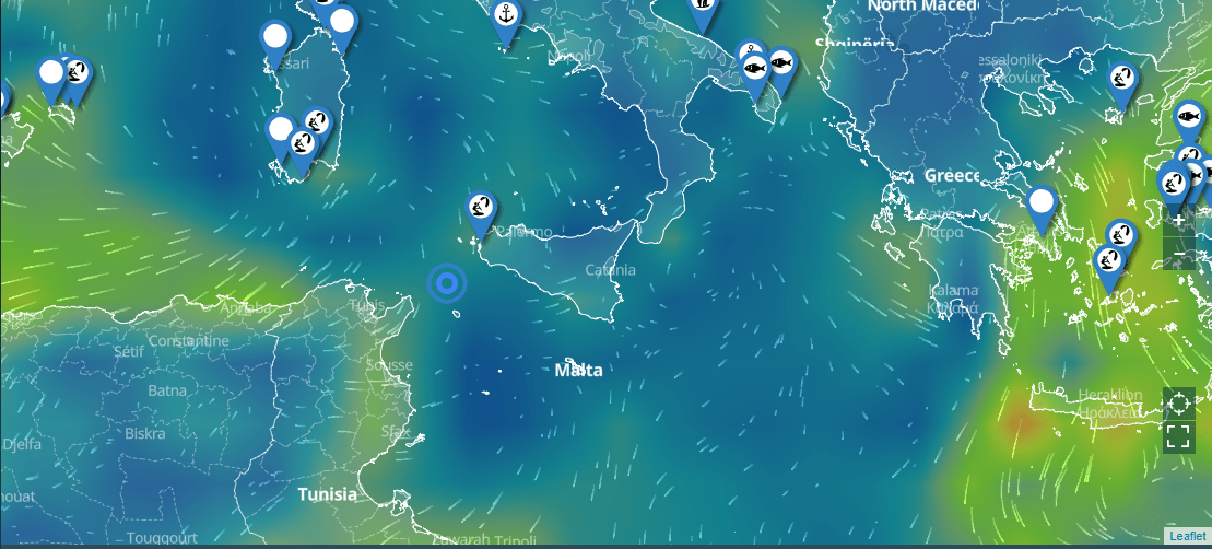 meteo pesca sicilia